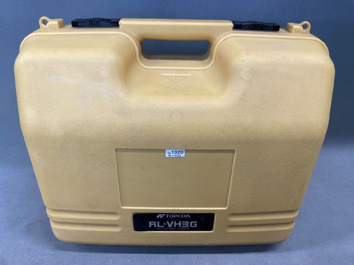 Topcon RL-VH3G Laser Level with Remote Controller and Reflector Plates [q1244718402]