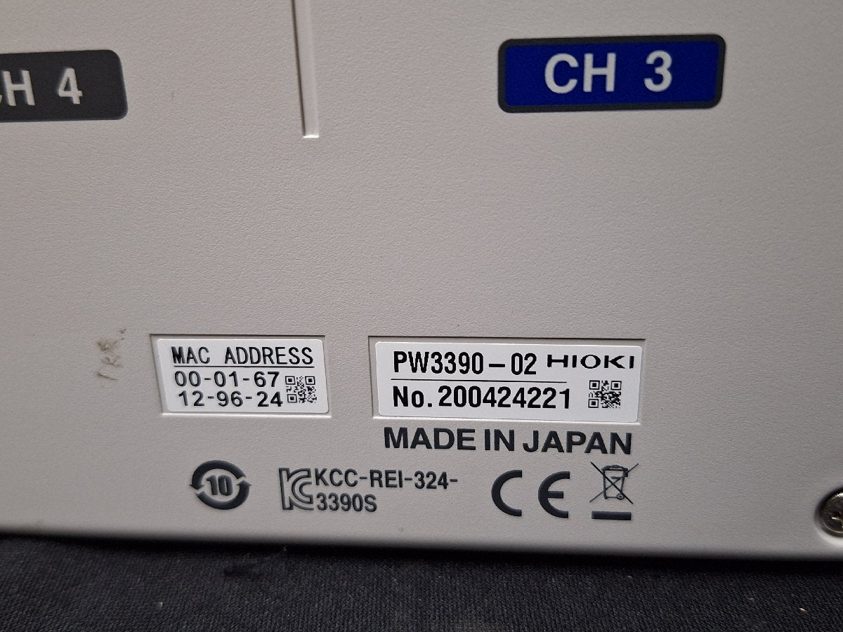 Hioki PW3390-02 Power Analyzer [v1244960409]