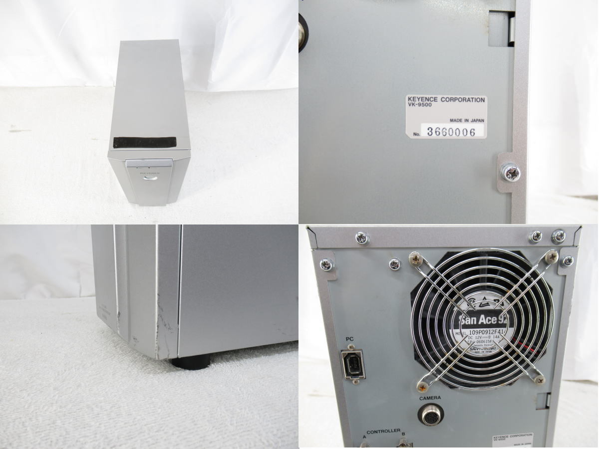 Keyence VK-9500 VK-9510 3D Laser Microscope with Controller and Measurement Head [l1244975819]