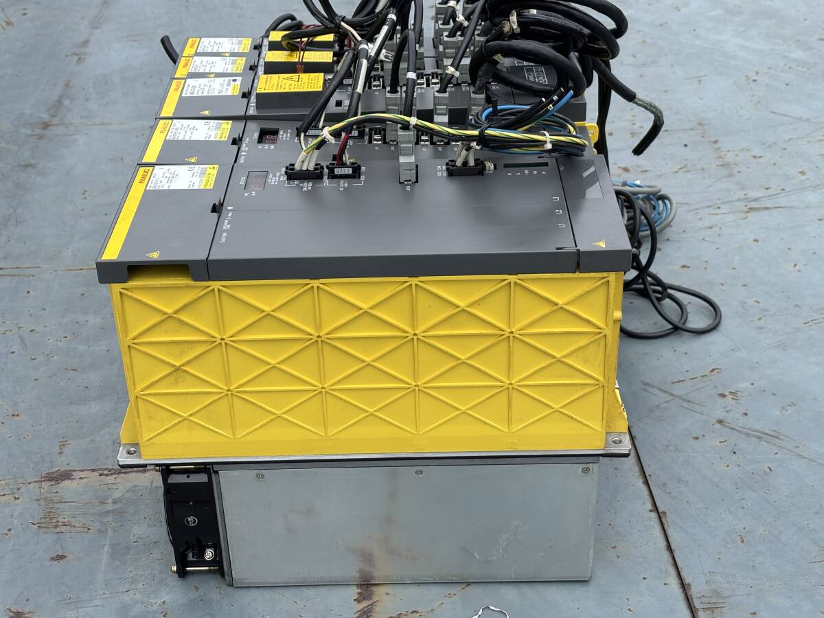 FANUC SERIES 18-MC A02B-0228-B531 Servo Amplifier Power Supply 6 pcs (as-is) [j1245056209]