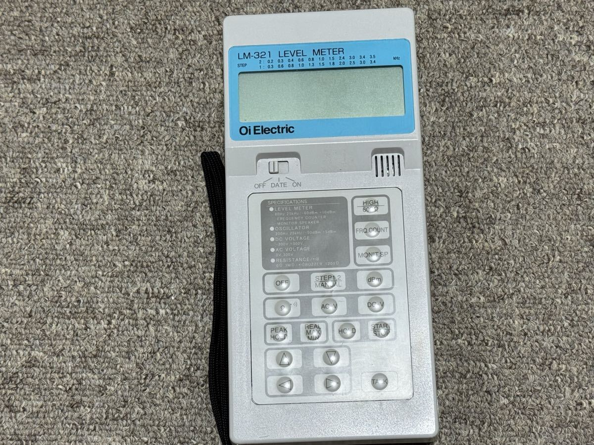 Oi Electric LM-321 LM-331 Level Meter 2 Units Set [x1245419008]