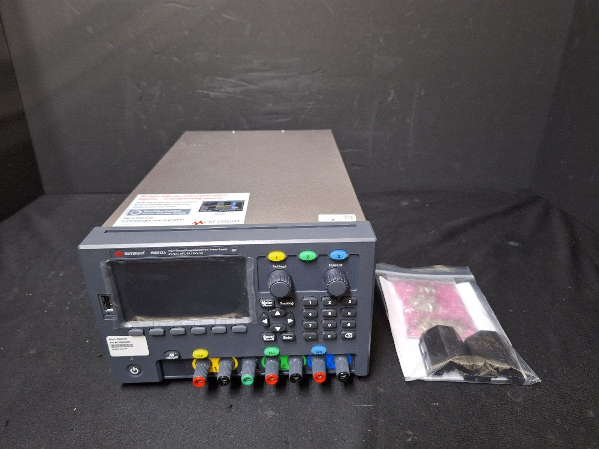 Keysight E36312A Triple Output Programmable DC Power Supply 80W 6V 5A 25V 1A 25V 1A Opt. GPB [g1245522515]