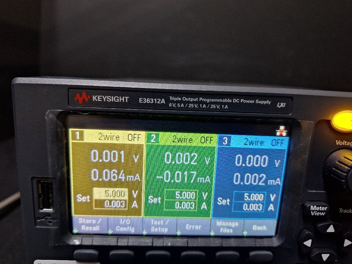 Keysight E36312A Triple Output Programmable DC Power Supply 80W 6V 5A 25V 1A 25V 1A Opt. GPB [g1245522515]