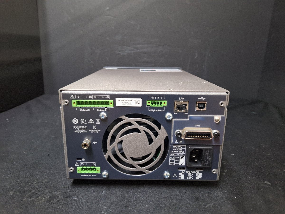 Keysight E36312A Triple Output Programmable DC Power Supply 80W 6V 5A 25V 1A 25V 1A Opt. GPB [g1245522515]