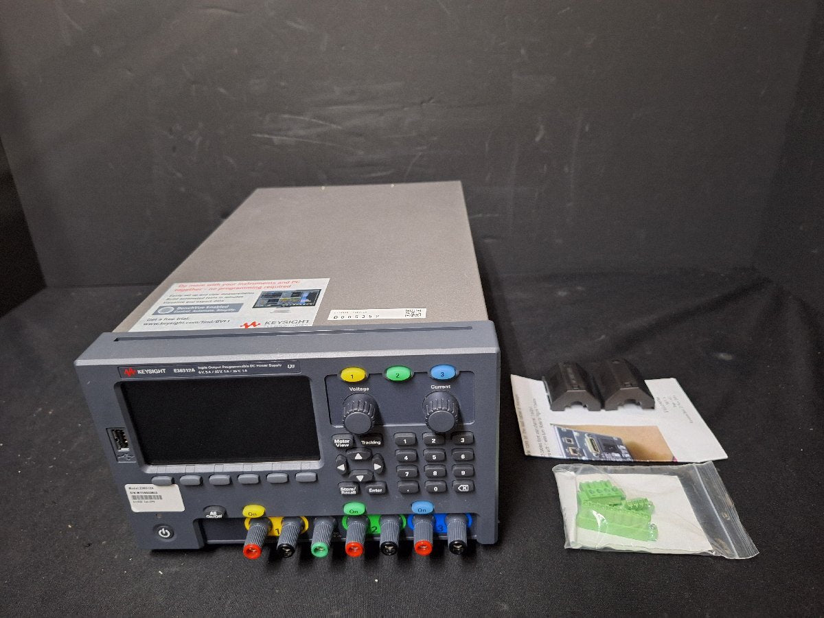 Keysight E36312A Triple Output Programmable DC Power Supply 80W 6V 5A 25V 1A 25V 1A Opt. GPB [g1245518585]