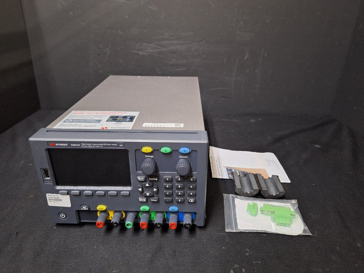 Keysight E36312A Triple Output Programmable DC Power Supply 80W 6V 5A 25V 1A 25V 1A Opt. GPB [r1245528599]