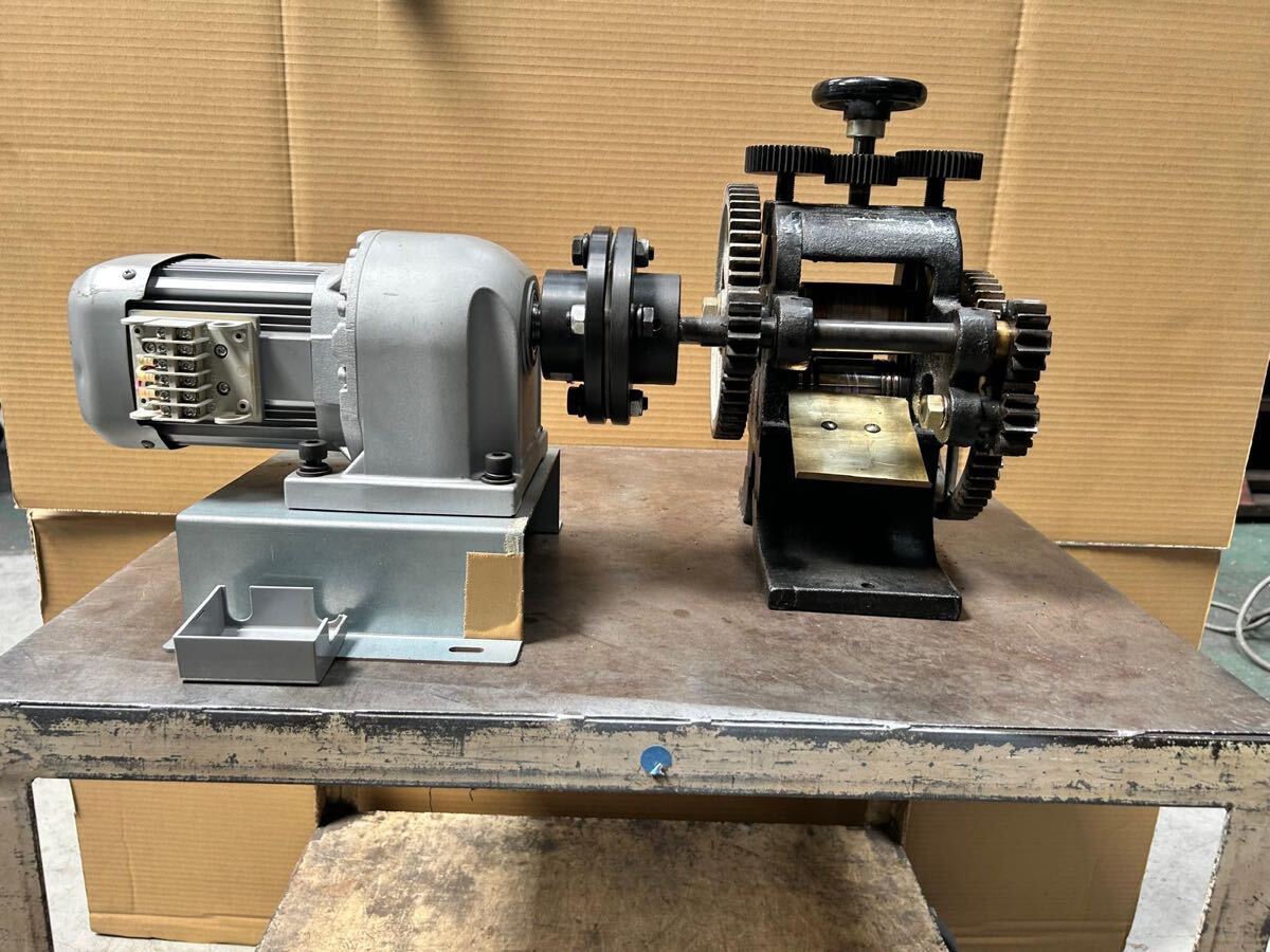 Mitsubishi Electric GM-S Gear Motor Set with Rolling Machine 0.4kW 200V [p1245534078]