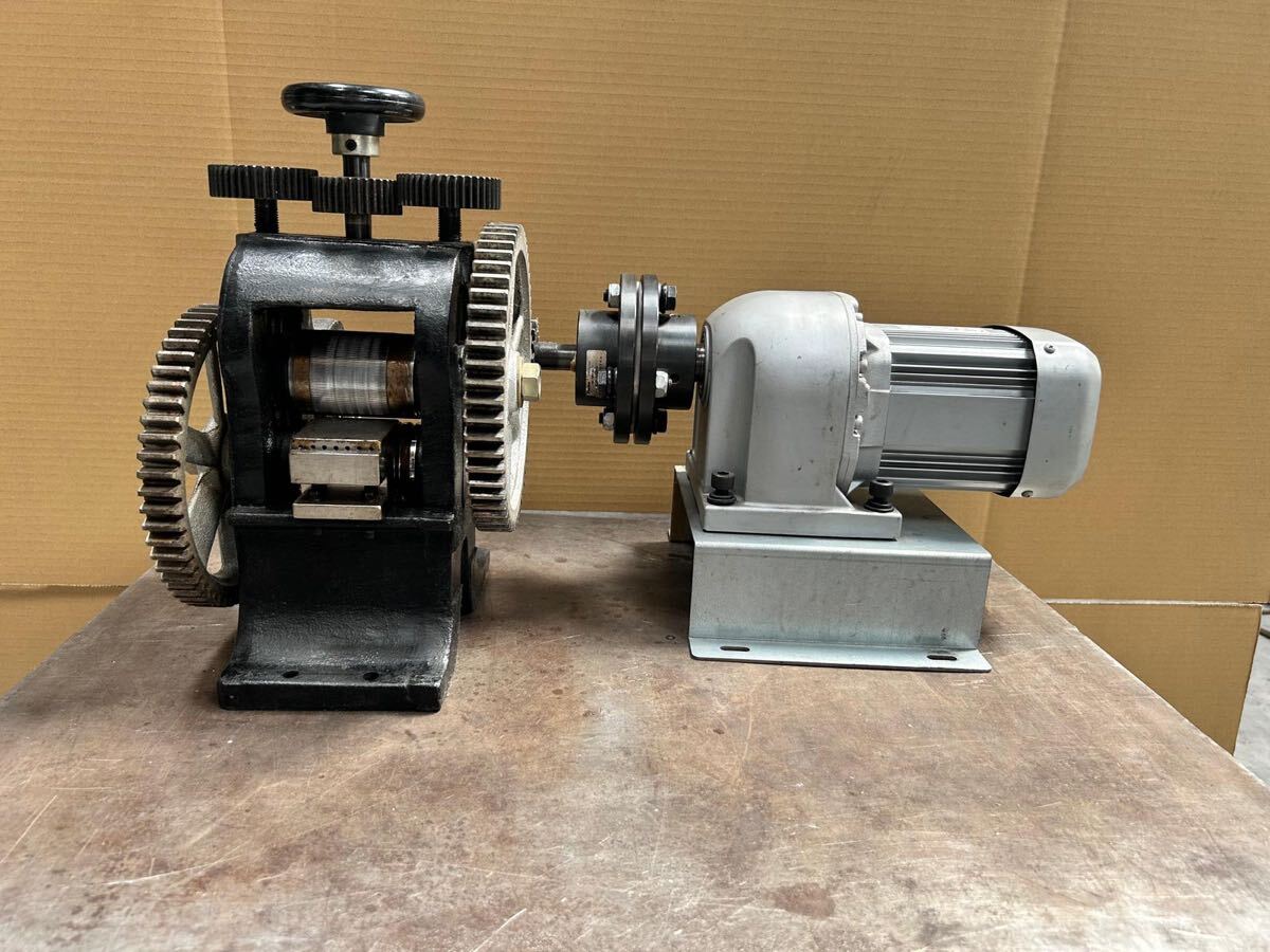 Mitsubishi Electric GM-S Gear Motor Set with Rolling Machine 0.4kW 200V [p1245534078]