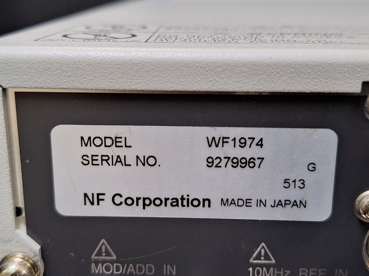 NF Corporation WF1974 Multifunction Generator [e1245539409]