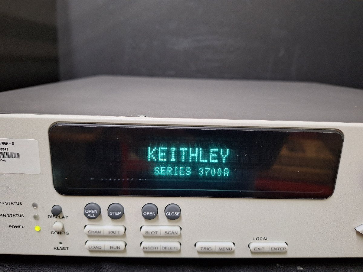 Keithley 3706A-S System Switch 6 Slot [1245620922]