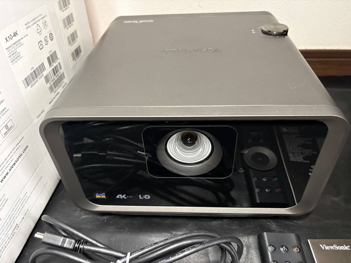 ViewSonic X10-4K 4K UHD Short Throw Smart LED Projector [m1245633828]
