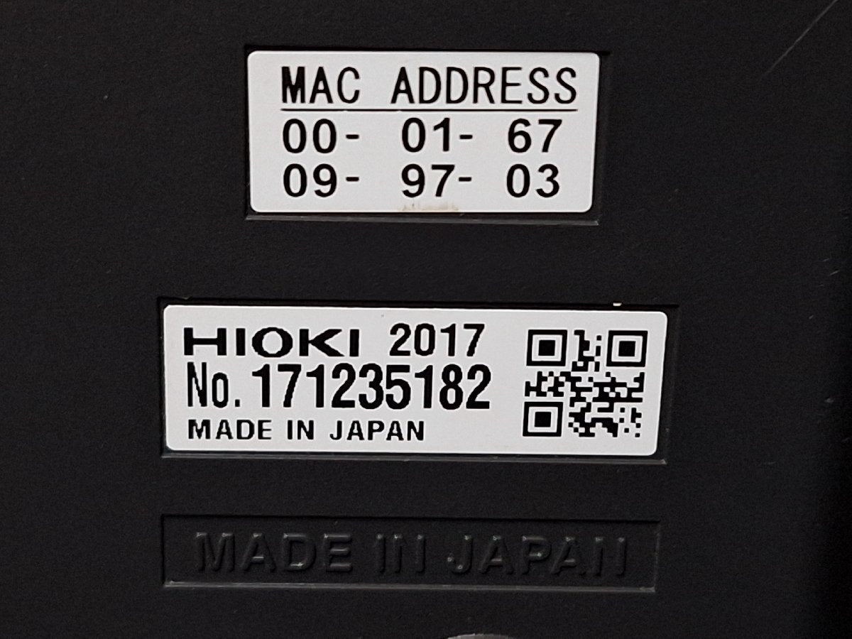 Hioki LR8400-20 Memory HiLOGGER [k1245631396]