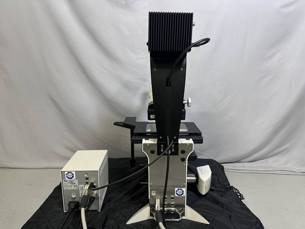 Leica DMi8 automated Inverted Microscope 2021 with 5 Objectives FLEXACAM C1 CTR compact Phase Contrast (as-is) [s1245743065]