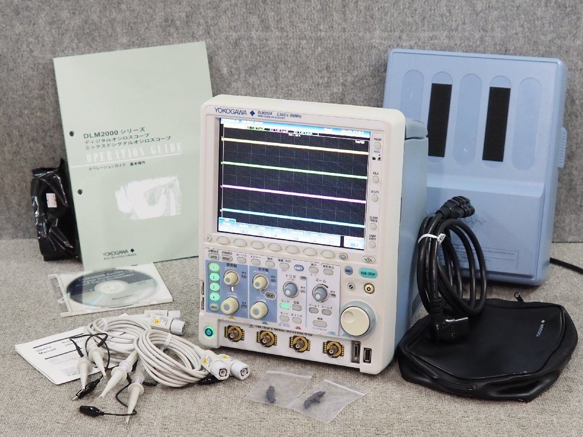 Yokogawa DLM2024 Mixed Signal Oscilloscope 2.5GS/s 200MHz 4 pcs [k1245760089]