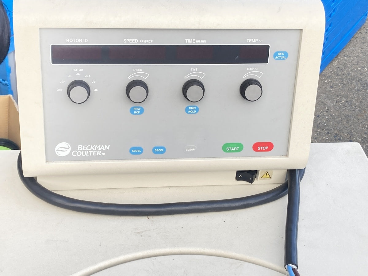Beckman J-25 HP High-Speed Refrigerated Centrifuge with Accessories (as-is) [t1245863848]