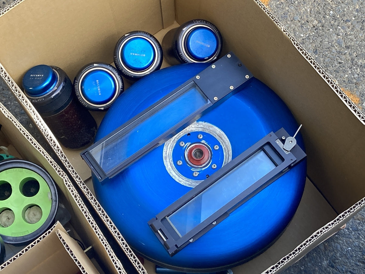 Beckman J-25 HP High-Speed Refrigerated Centrifuge with Accessories (as-is) [t1245863848]