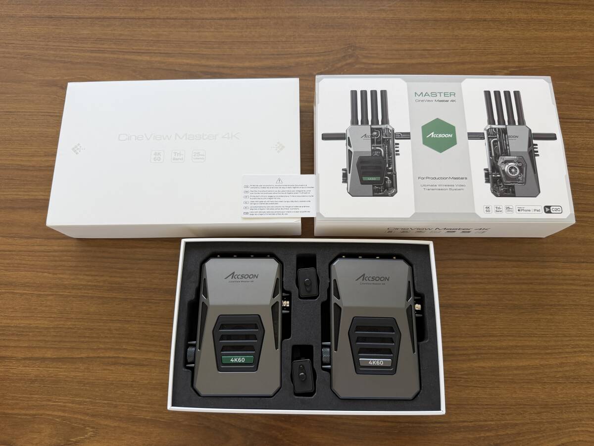 Accsoon CineView Master 4K Transmitter Receiver Set with Accessories [t1246010118]