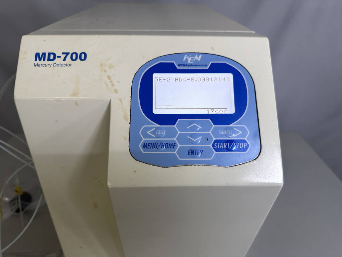 KEM MD-700A Mercury Detector Liquid/Gas Sample Mercury Measurement Device [s1246126630]