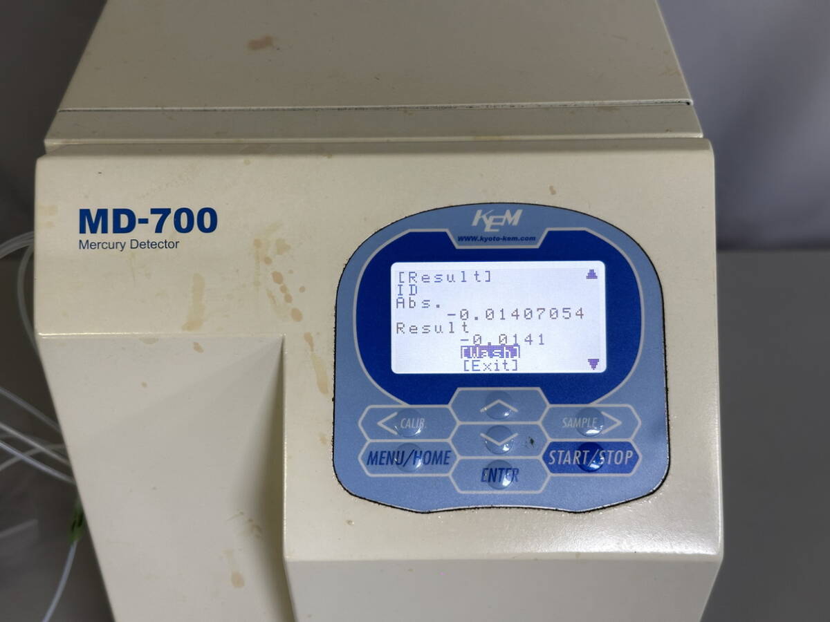 KEM MD-700A Mercury Detector Liquid/Gas Sample Mercury Measurement Device [s1246126630]