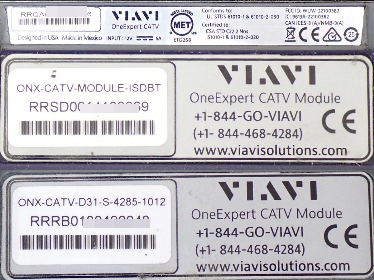 Viavi ONX-630 OneExpert CATV Field RF Measurement Device [w1246161802]