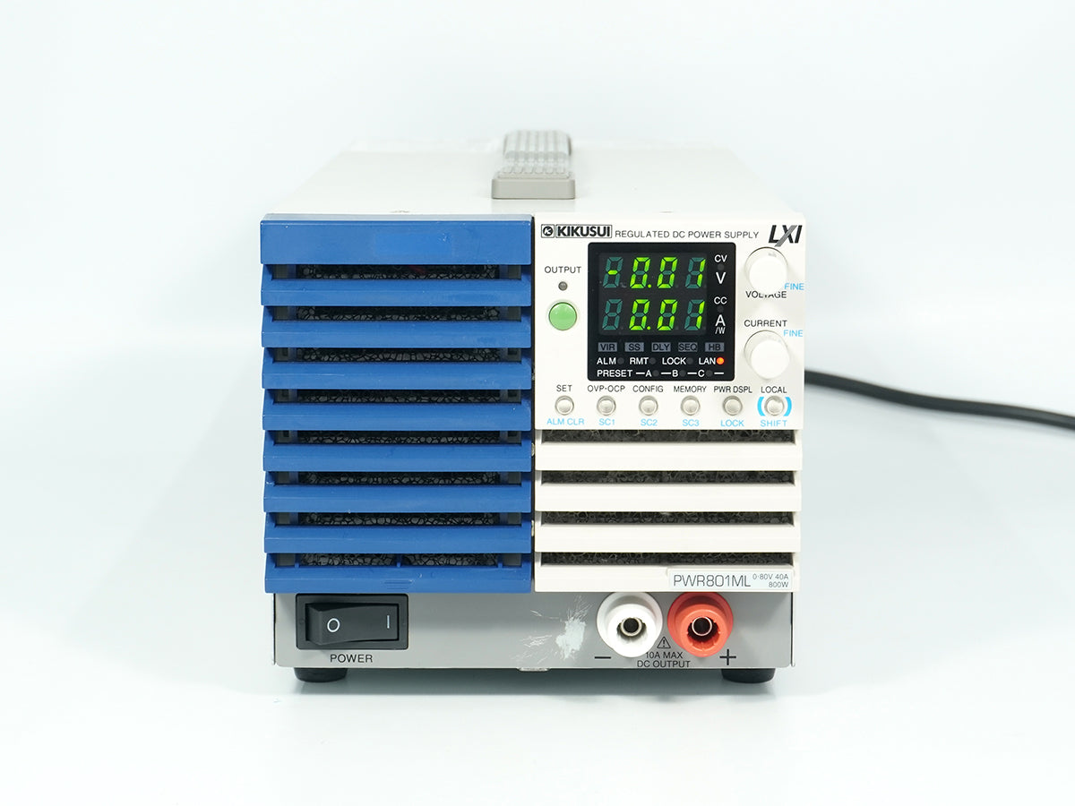 Kikusui PWR801ML Regulated DC Power Supply 0-80V 0-40A 800W [x1246226670]