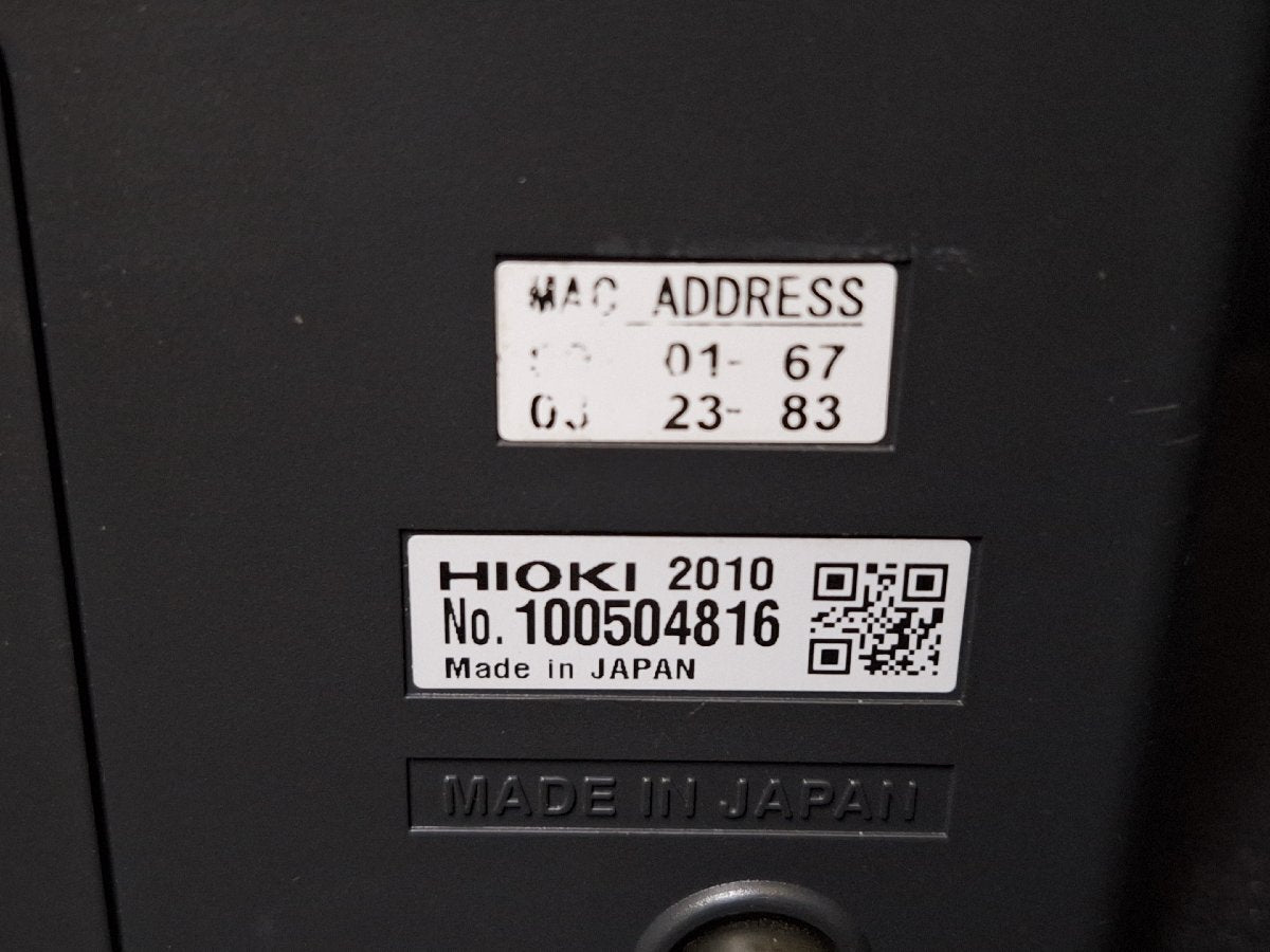 Hioki LR8400-20 Memory HiLOGGER [v1246247351]