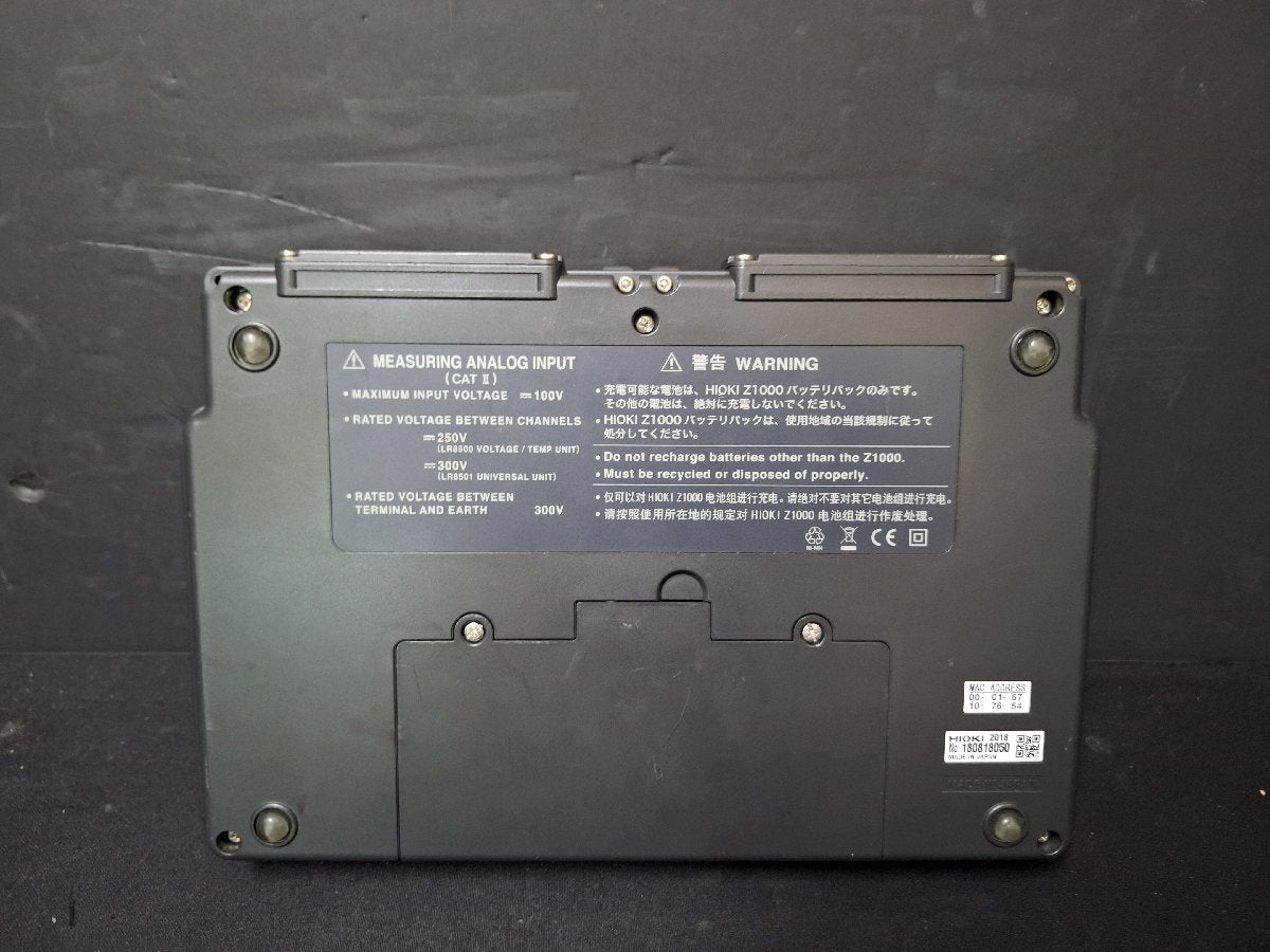 Hioki LR8400-20 Memory HiLOGGER [d1246240418]