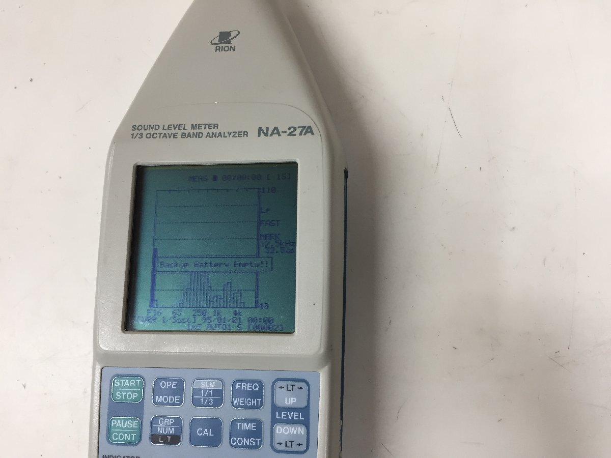 Rion NA-27A Sound Level Meter Octave Analysis [r1246252004]