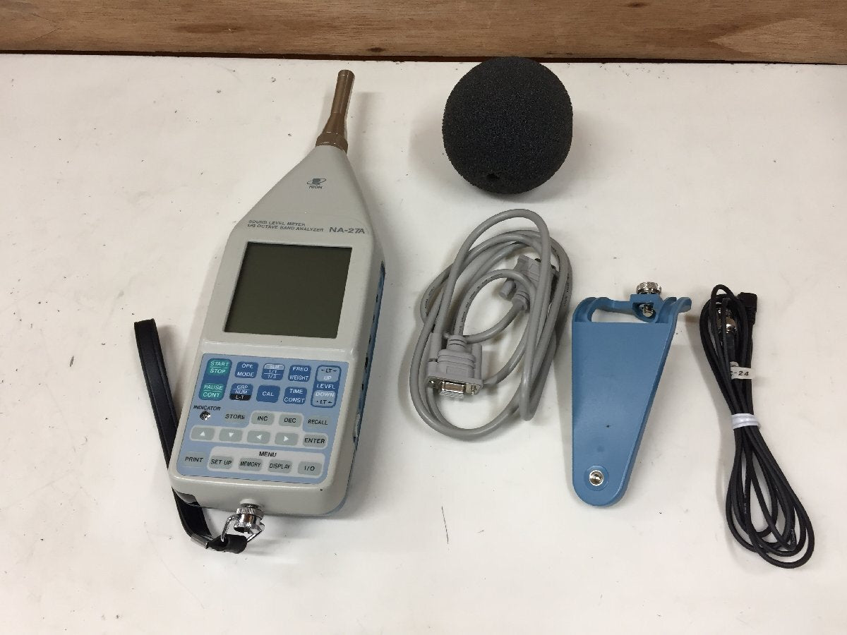 Rion NA-27A Sound Level Meter Octave Analysis [r1246252004]