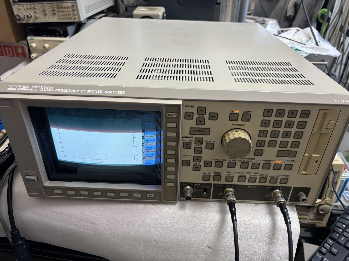 NF Circuit 5090 Frequency Response Analyzer 0.1mHz-2.2MHz 2CH [k1246346020]
