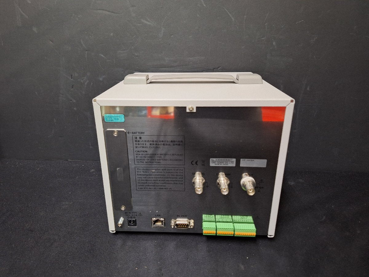 Ono Sokki CF-4700A FFT Comparator with Opt. CF-0478A [c1246363988]