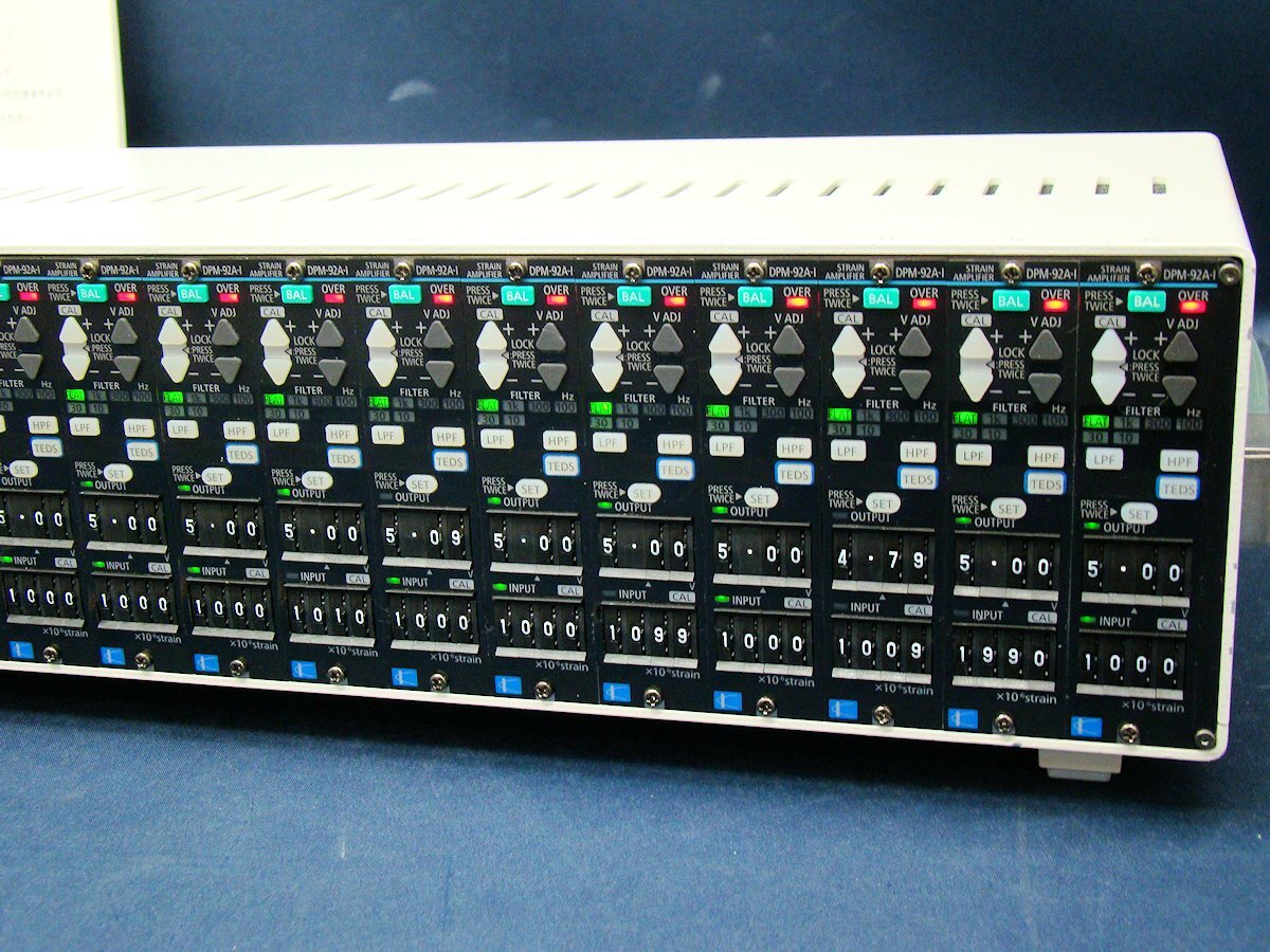 KYOWA MCF-16A Multi-Signal Conditioner with DPM-92A-I Strain Measurement Card 16ch DC-5kHz [q1246364451]