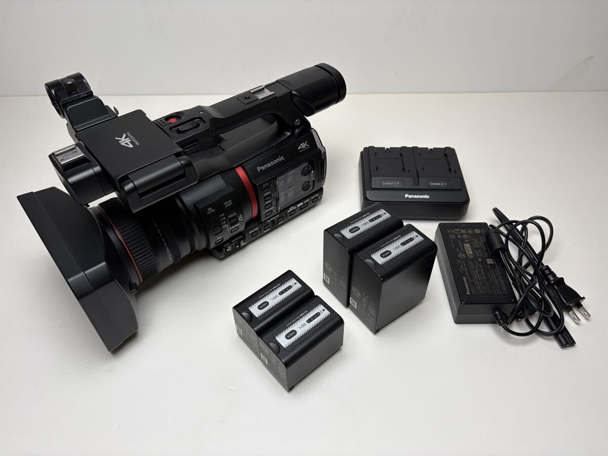 Panasonic AG-CX350 4K Video Camera with 4 Genuine Batteries [b1246367477]