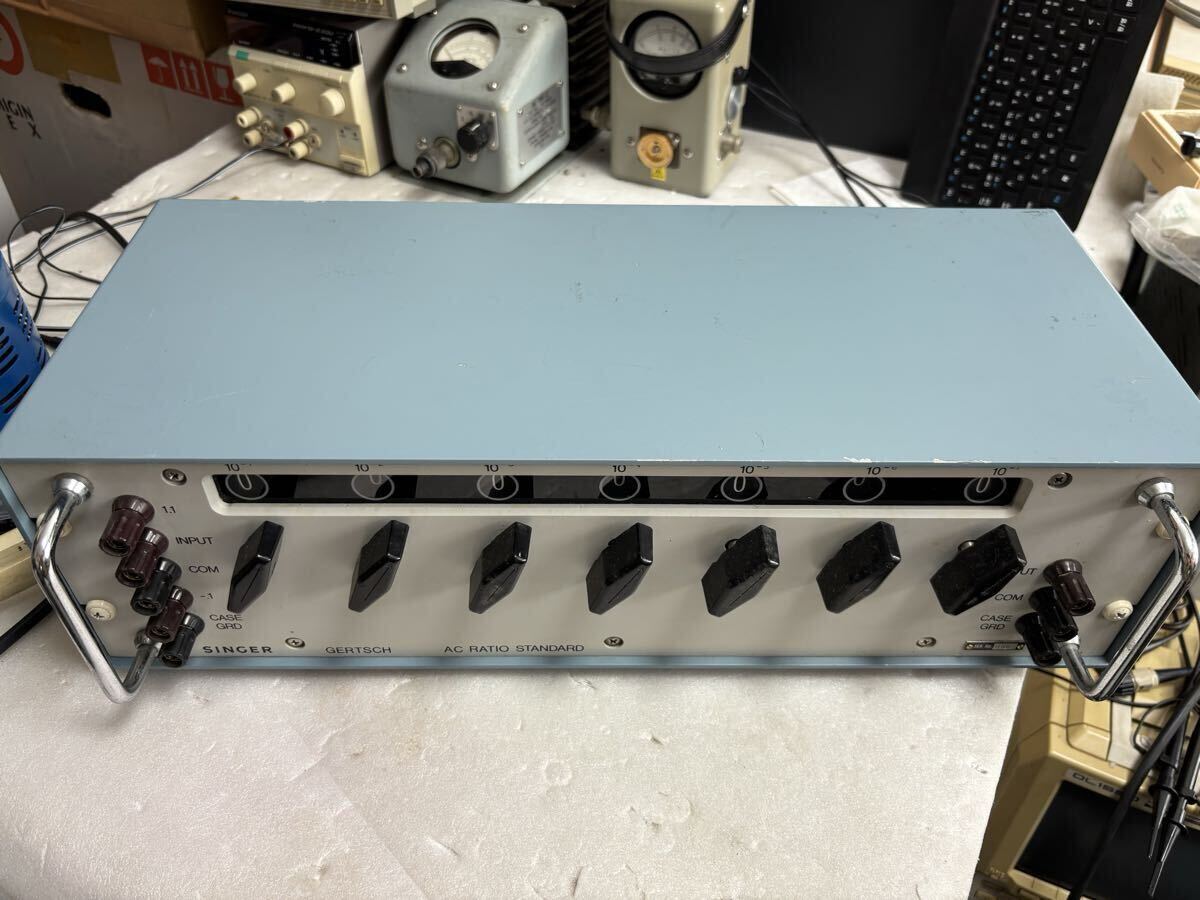 SINGER GERTSCH AC RATIO STANDARD Electrical Measuring Instrument [m1246483366]