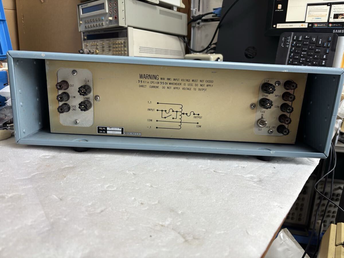 SINGER GERTSCH AC RATIO STANDARD Electrical Measuring Instrument [m1246483366]