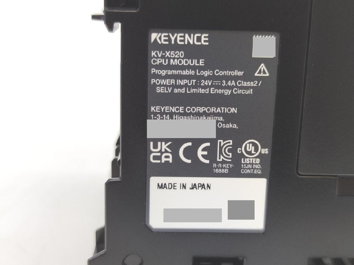 Keyence KV-X520 Open Box (open box) [f1246565572]