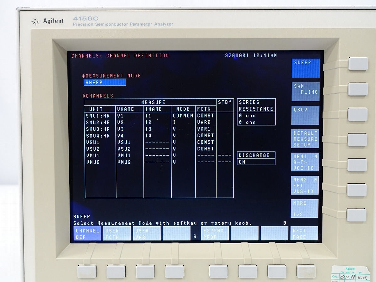 Agilent 4156C Precision Semiconductor Parameter Analyzer [v1246587841]