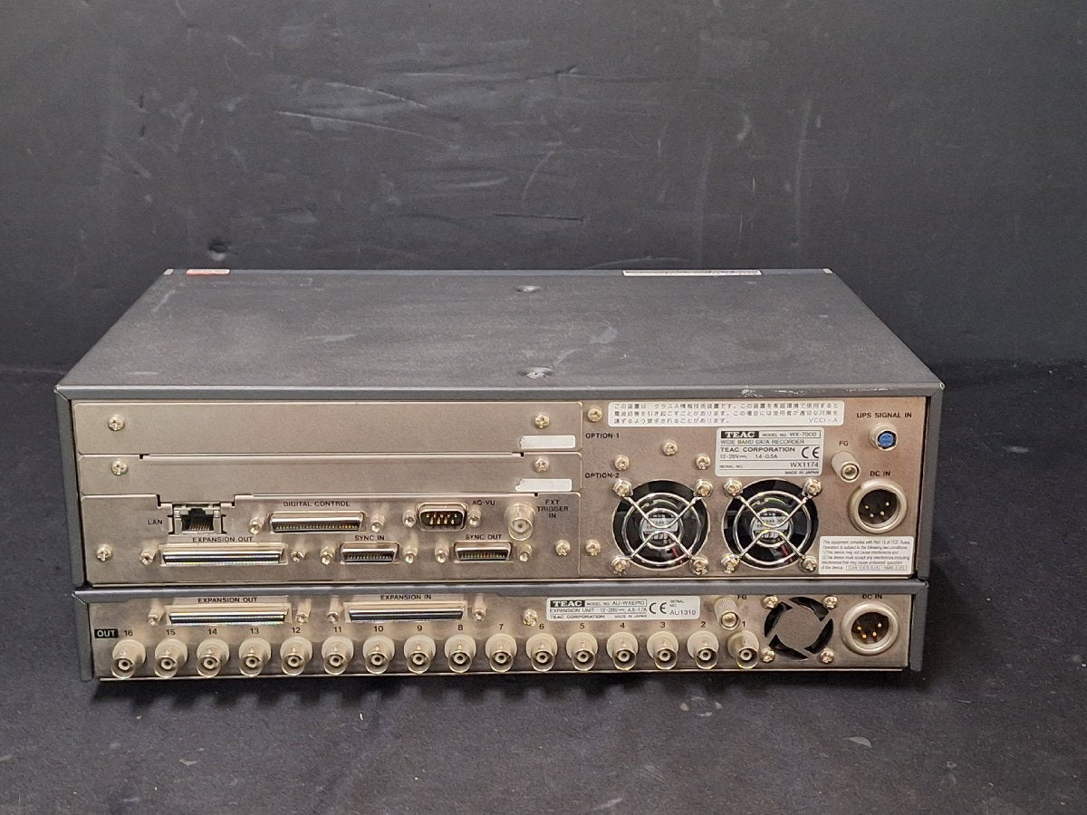TEAC WX-7000 WX-7016 Wide Band Data Recorder 16CH (as-is) [1246618189]