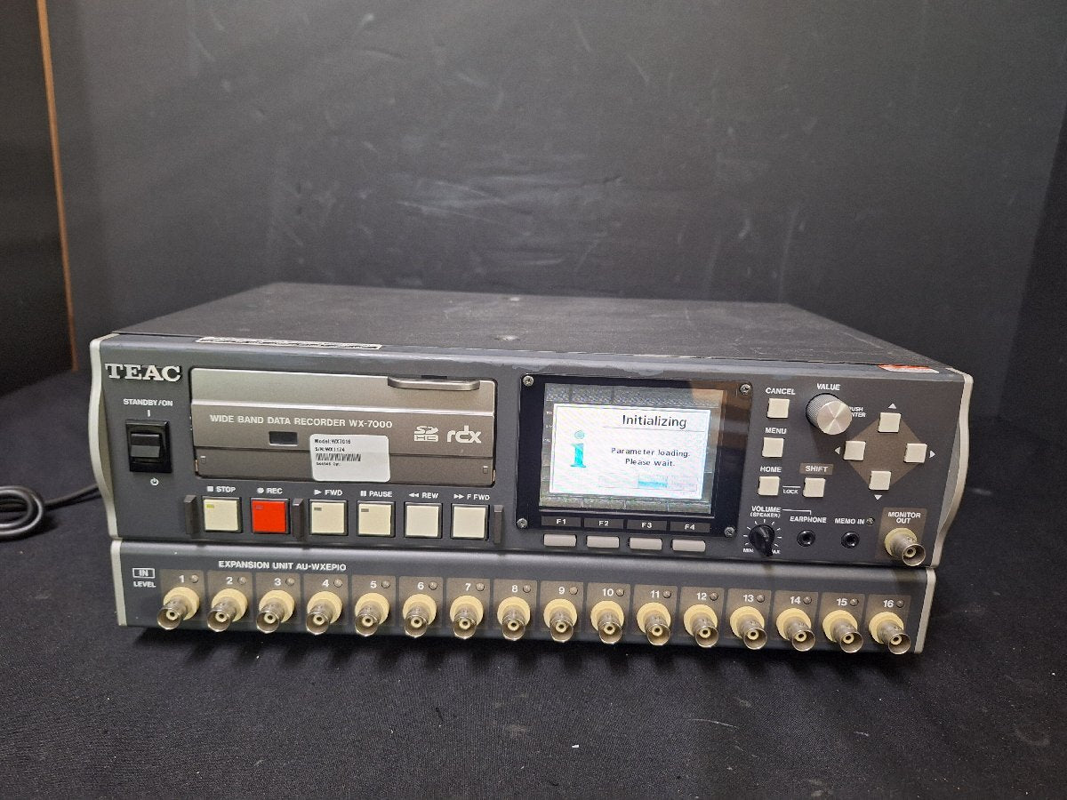 TEAC WX-7000 WX-7016 Wide Band Data Recorder 16CH (as-is) [1246618189]