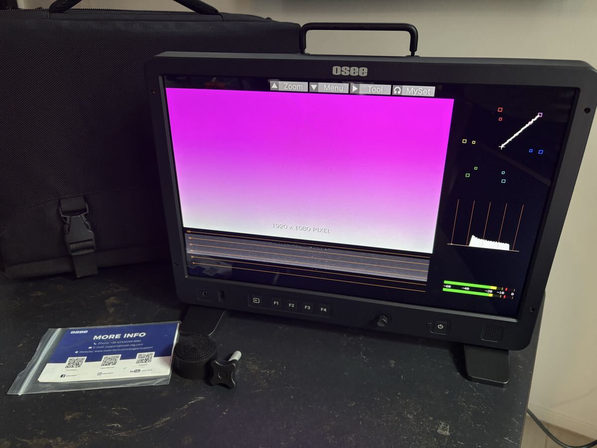 Osee Mega 15S 4K Production Monitor 15.4 inch 3G-SDI HDMI 4K Input [n1246723810]