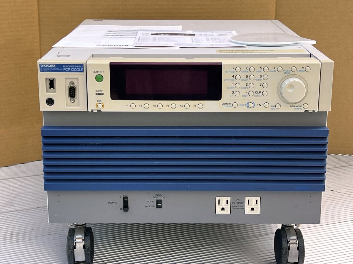 KIKUSUI PCR1000LE AC Stabilized Power Supply 1kVA [c1246786379]