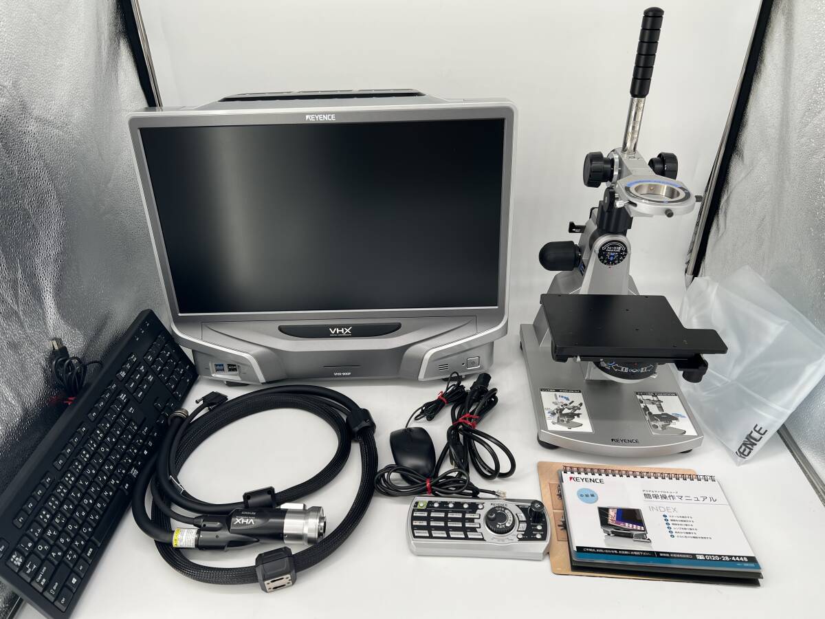 Keyence VHX-900F Digital Microscope with VHX-5020 Camera Unit and VH-S30B Stage [g1246851790]