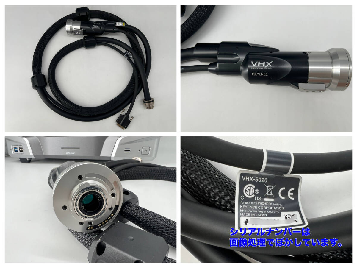 Keyence VHX-900F Digital Microscope with VHX-5020 Camera Unit and VH-S30B Stage [g1246851790]