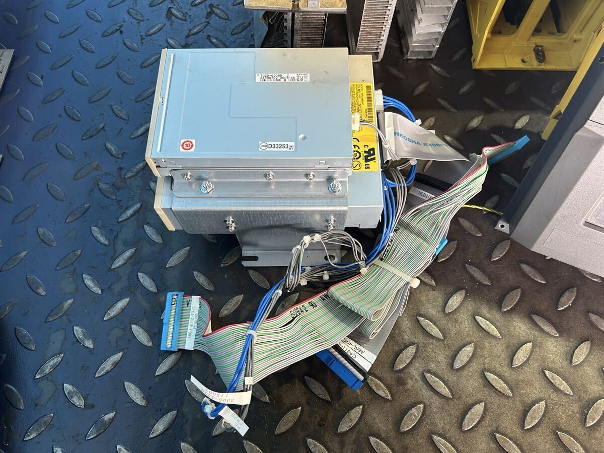 FANUC A06B-6140-H011 Amplifier with A13B-0196-B123 and FOM22412NT Laser Cutter (for parts or not working) [u1246868979]