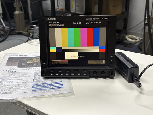 LEADER LV5380 Multi SDI Monitor 1080i 1080p [j1246888751]