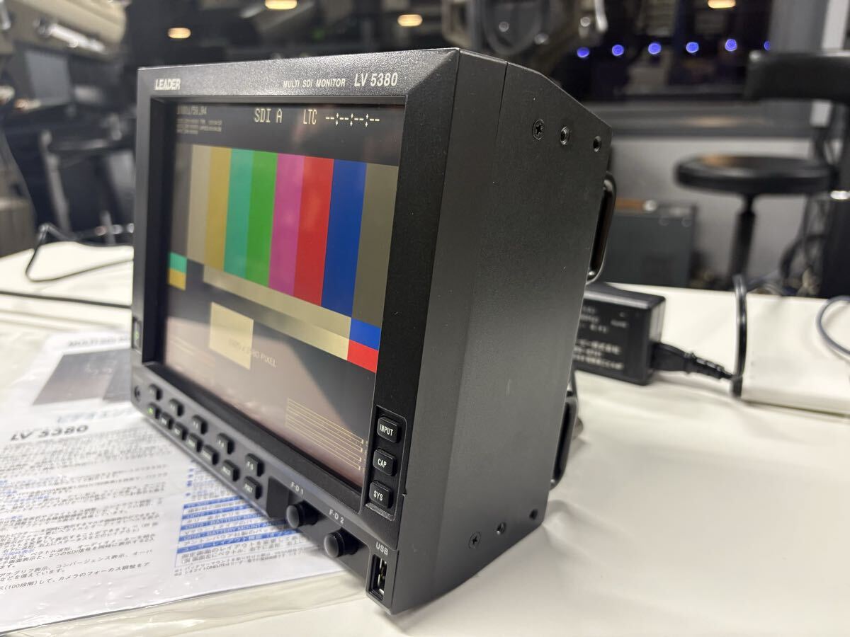 LEADER LV5380 Multi SDI Monitor 1080i 1080p [j1246888751]