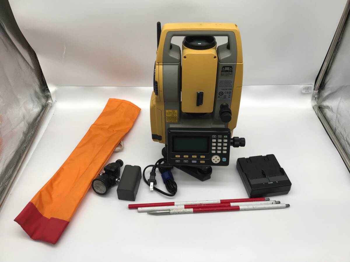 Topcon ES-107F Total Station with 2 Batteries [q1246912483]