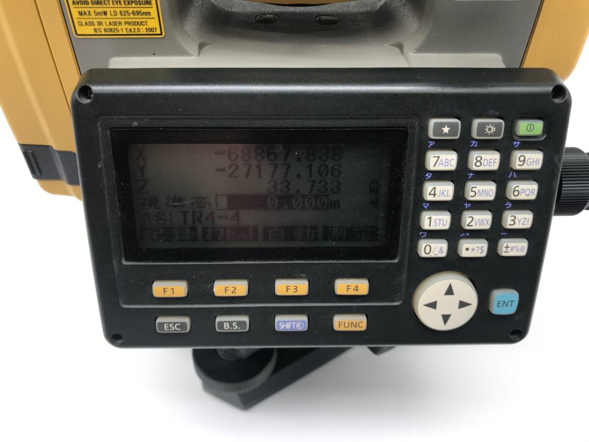 Topcon ES-107F Total Station with 2 Batteries [q1246912483]