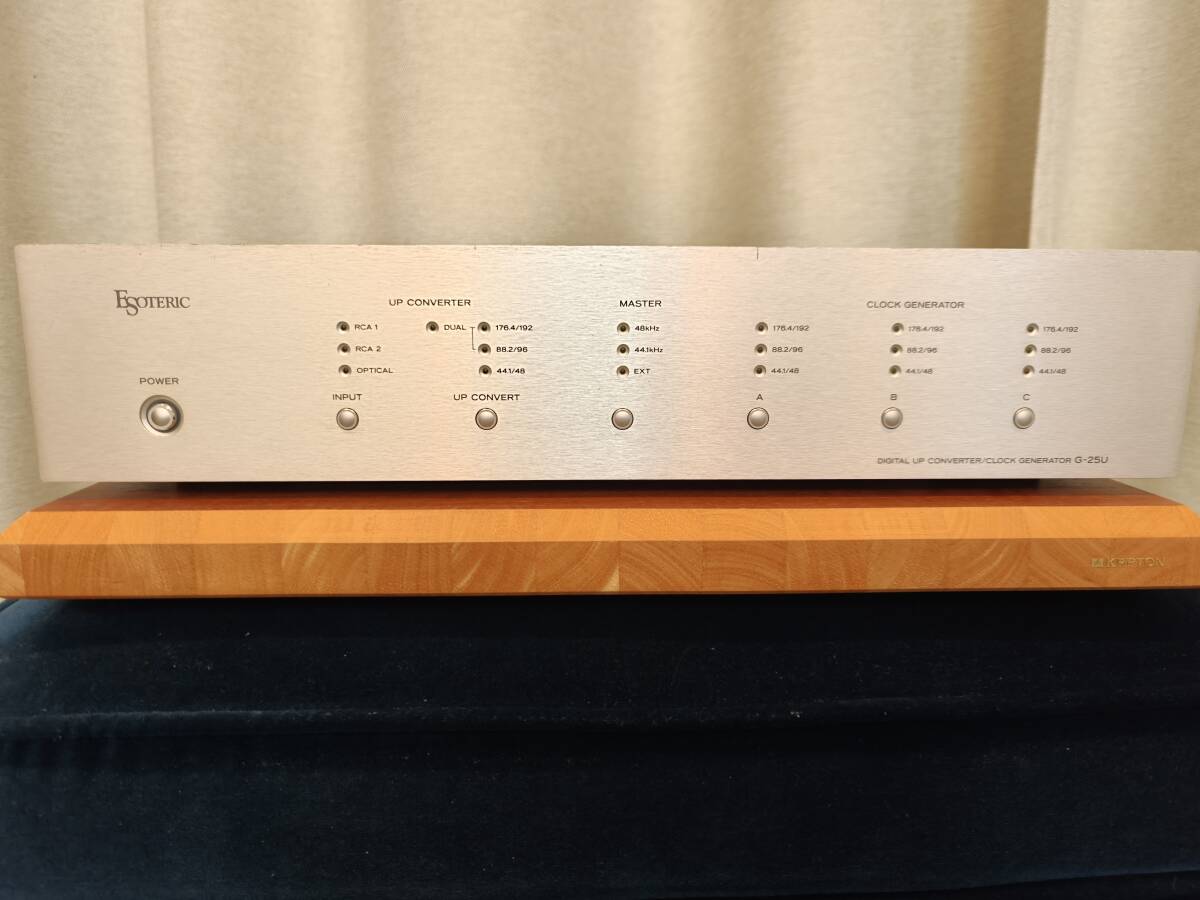 ESOTERIC G-25U Clock Generator with GPSDO 10MHz Master Clock [h1246978774]