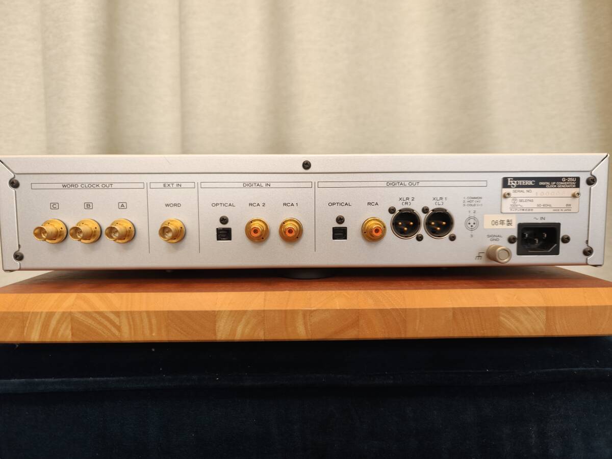 ESOTERIC G-25U Clock Generator with GPSDO 10MHz Master Clock [h1246978774]